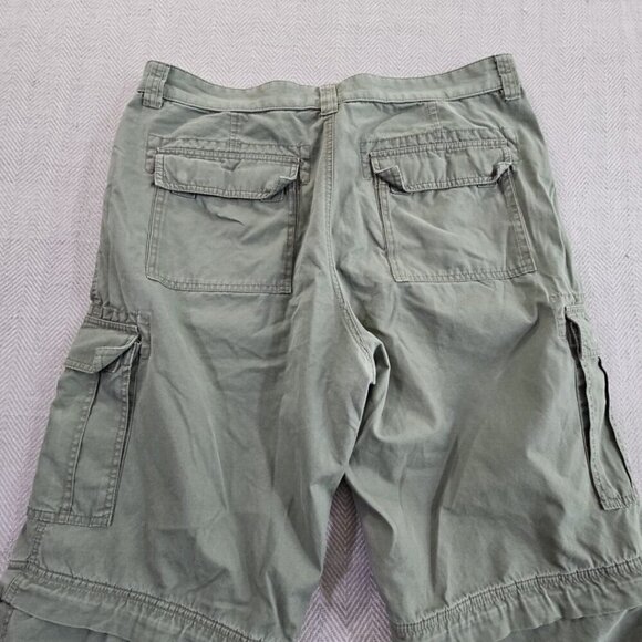 Camel Active Mens Zip-Off Trousers W38 L32 Detachable Convertible Khakis Pants - Picture 9 of 12